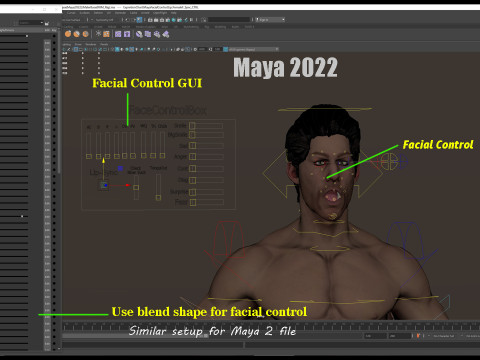 男性基础钻机 3D 模型