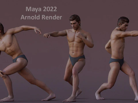 Male Female Base Rig 3D Model