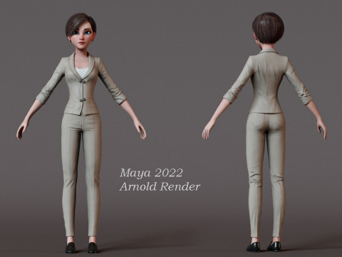 Elsa 3D Modell