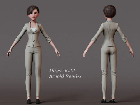 Elsa Modèle 3D