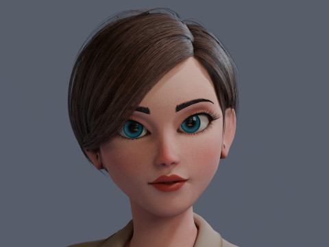 Elsa 3D Modell