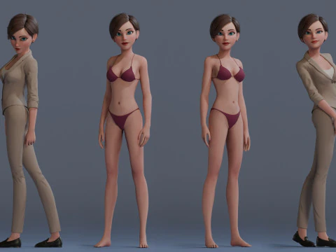Elsa Modèle 3D