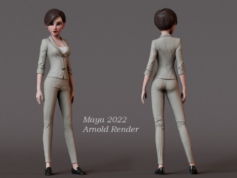Elsa 3D Modell