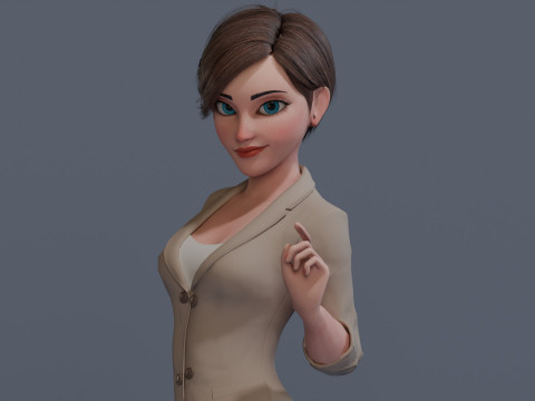 Elsa 3D Modell