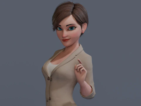 Elsa Modèle 3D