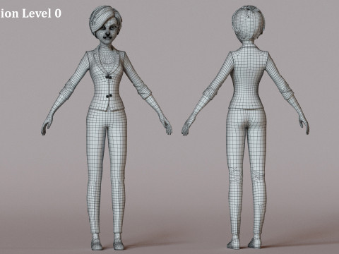 Elsa 3D Modell