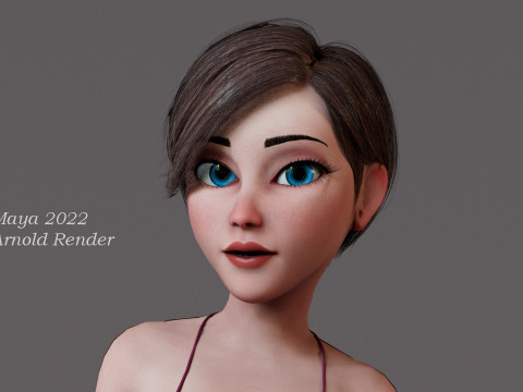 Elsa 3D Modell