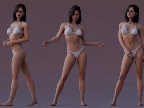 Base femminile Modello 3D