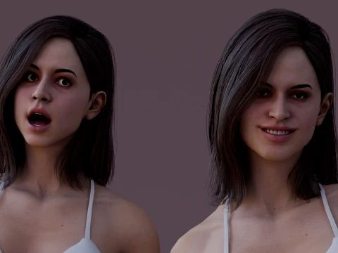 Base femminile Modello 3D