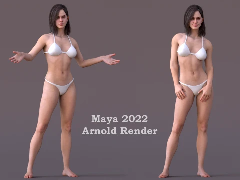 Base femminile Modello 3D