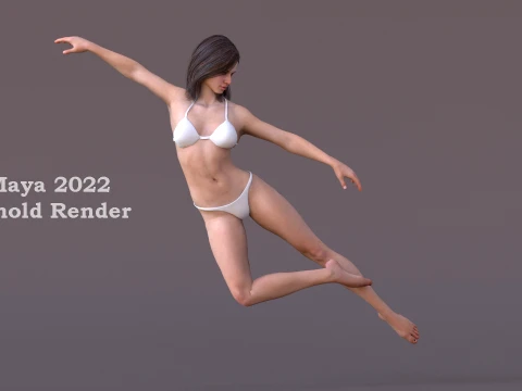 Base femminile Modello 3D