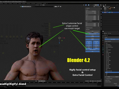 Male Base Rig 3D Model