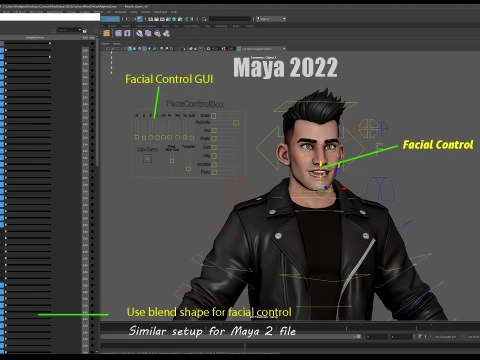 Cartoon Man Rig 3D Model
