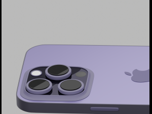 High quality rendered IPhone 14 Pro and IPhone 14 Pro max 3D Modell