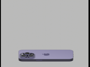High quality rendered IPhone 14 Pro and IPhone 14 Pro max 3D Modell