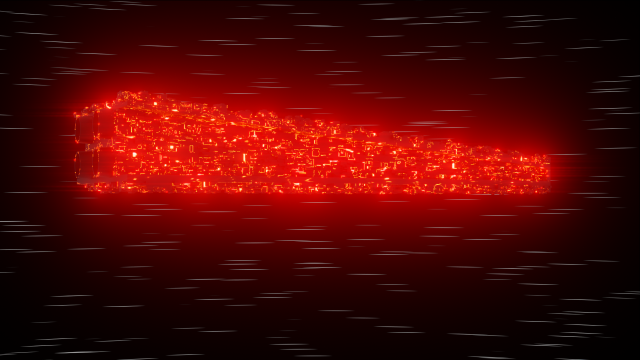 Spaceship - Galaxy Crusher 3D Model .c4d .max .obj .3ds .fbx .stl .blend 
