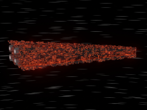 Spaceship - Galaxy Crusher 3D Model