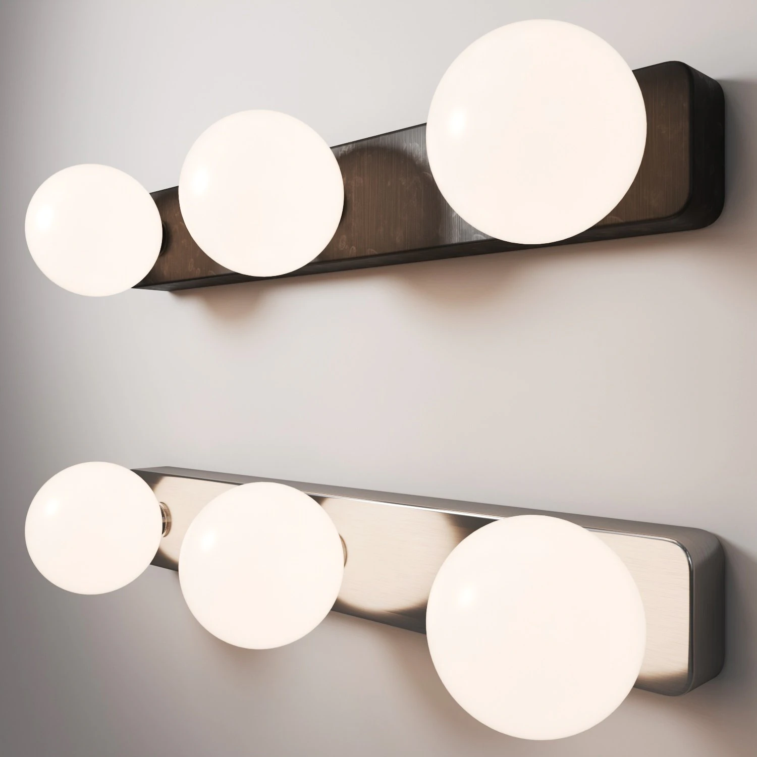 Wall lamp Nowodvorski Sconce BRAZOS 3D Model .c4d .max .obj .3ds .fbx .stl .blend 