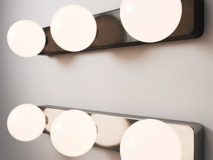 Wall lamp Nowodvorski Sconce BRAZOS 3D Model