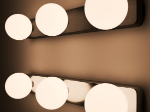 Wall lamp Nowodvorski Sconce BRAZOS Model 3D
