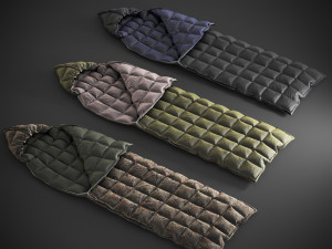 Sleeping bag 3D 모델