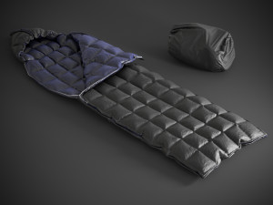 Sleeping bag 3D 모델