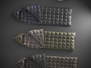 Sleeping bag 3D 모델
