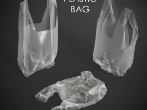 Plastic Bags 3D Model