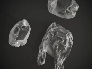 ビニール袋 3Dモデル