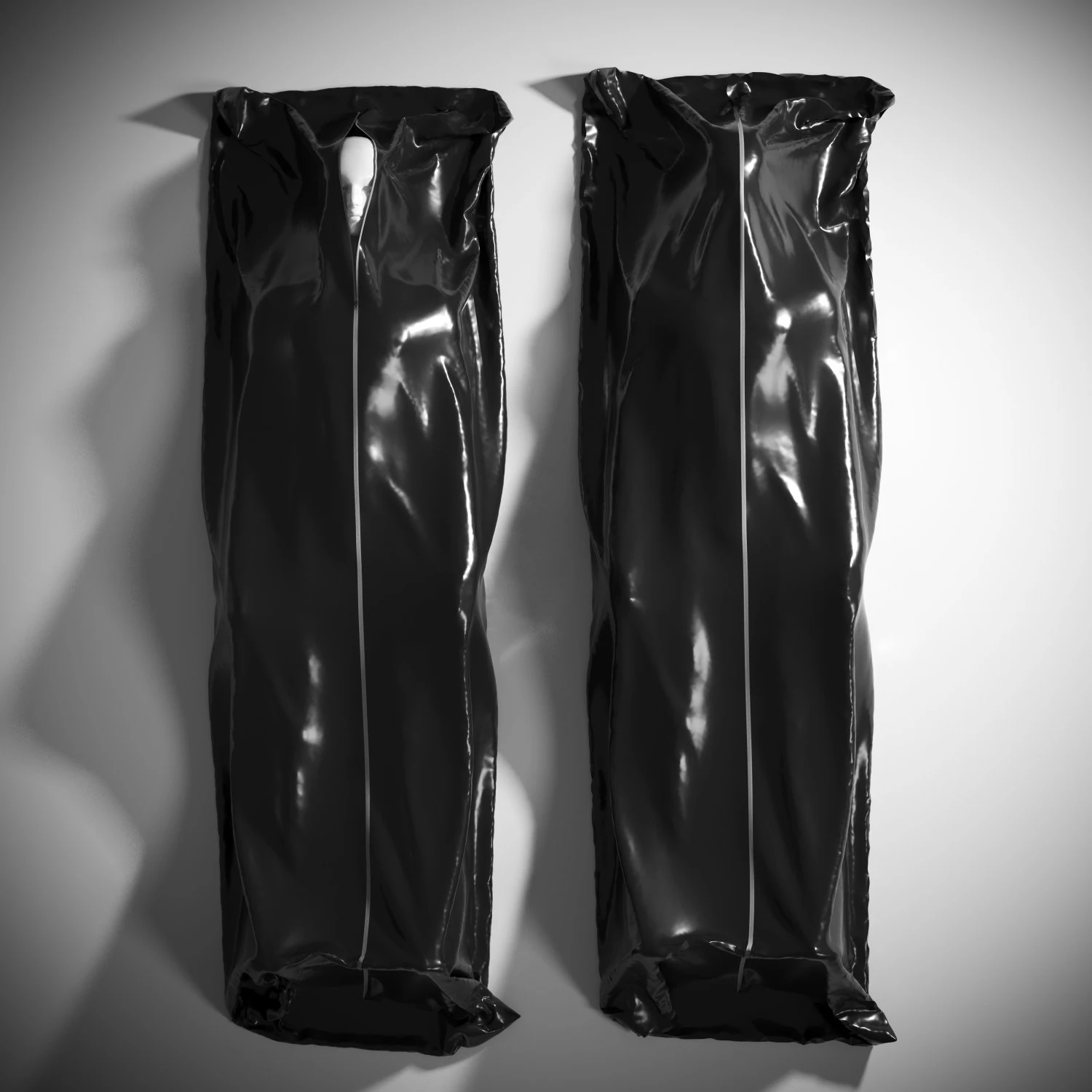 Body Bags Pack 3D Model .c4d .max .obj .3ds .fbx .stl .blend 