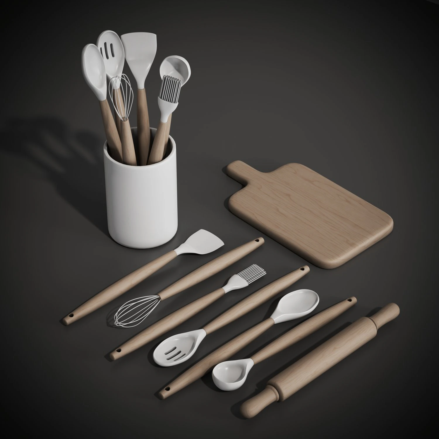 Housewares 3D Model .c4d .max .obj .3ds .fbx .stl .blend 
