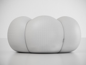 Bubble pouf 3D 模型