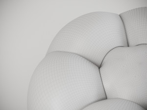 Bubble pouf 3D 模型