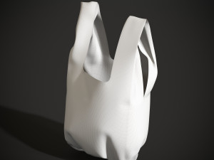 Set Plastic Bags 3Dモデル
