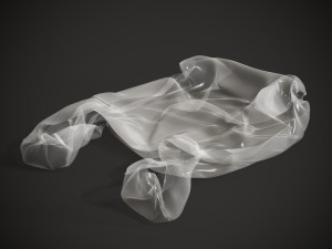 Set Plastic Bags 3Dモデル
