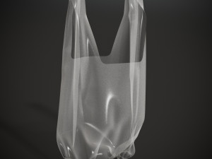 Set Plastic Bags 3Dモデル