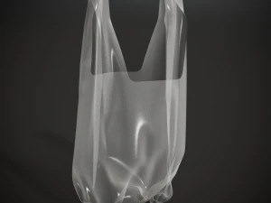 Set Plastic Bags 3D Model