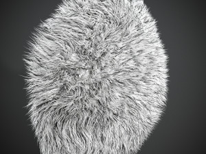 Fur headphones 3D मॉडल