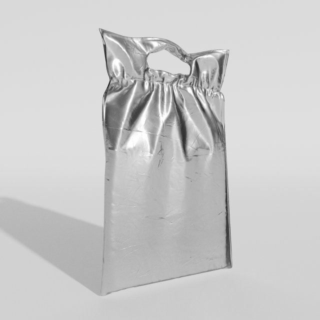 Plastic Bags 3D Model .c4d .max .obj .3ds .fbx .stl .blend 