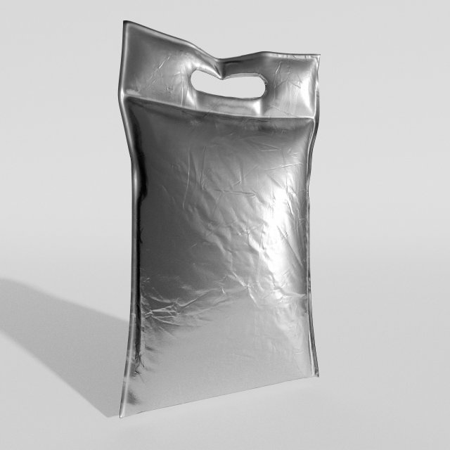 Plastic Bags 3D Model .c4d .max .obj .3ds .fbx .stl .blend