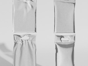 Set Plastic Bags 3D Model