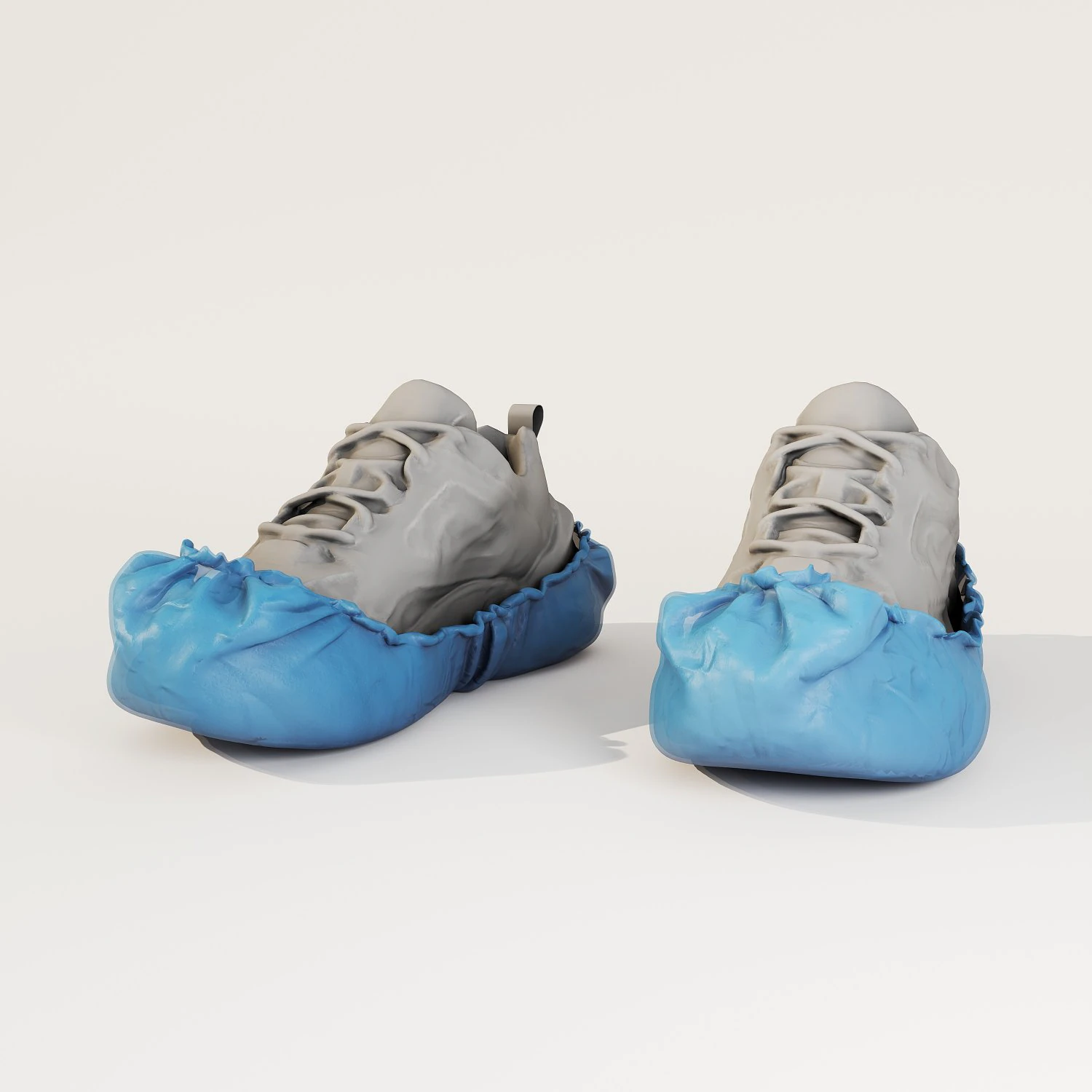 Shoe Cover 3D Model .c4d .max .obj .3ds .fbx .stl .blend 