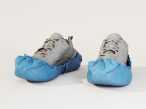 Shoe Cover 3D मॉडल