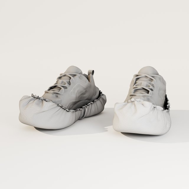 Shoe Cover 3D Model in Clothing 3DExport