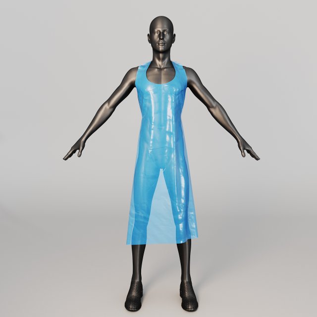 APRON 3D 모델 .c4d .max .obj .3ds .fbx .stl .blend