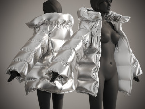 Puffer Jacket 3D Model