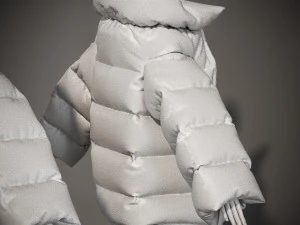 Puffer Jacket 3D Model