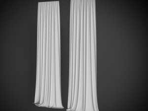 Wind Curtain 3D Model