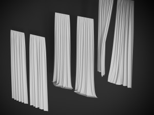 Wind Curtain 3D Model