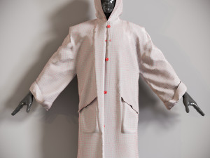Raincoat mannequin wearing 3D 모델